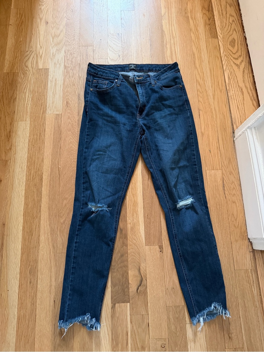 Just black denim skinny 28